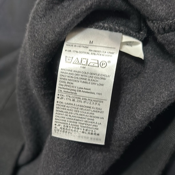 BANANA REPUBLIC FACTORY FLEECE POLO SWEATSHIRT - Picture 5 of 7